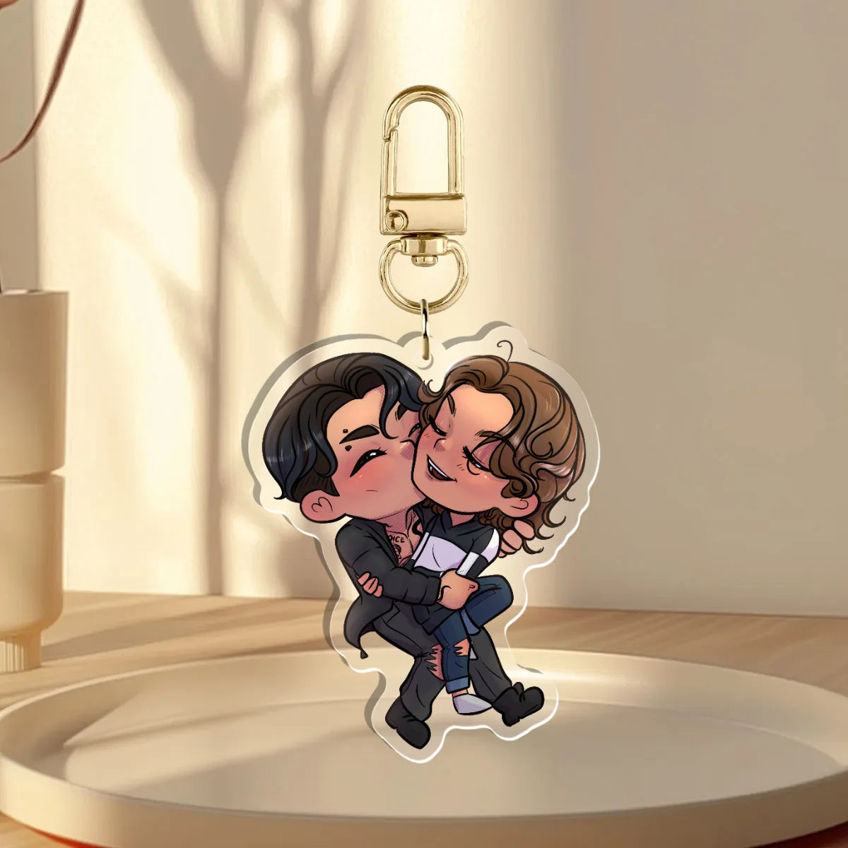 Levi and Shiloh Chibi Acrylic Keychain