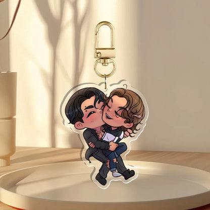 Levi and Shiloh Chibi Acrylic Keychain