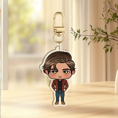 Aiden Chibi Acrylic Keychain