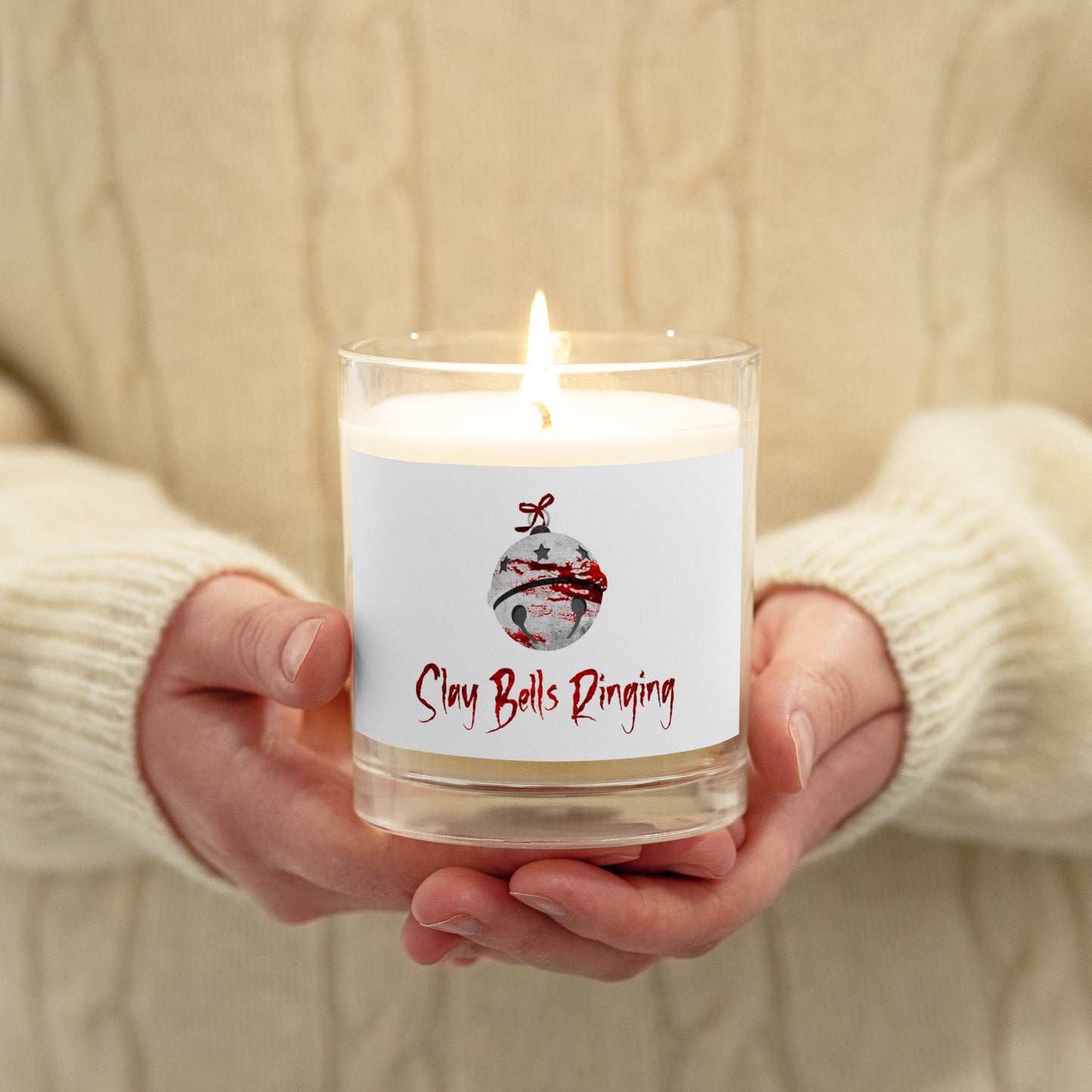 "Slay Bells Ringing" Candle