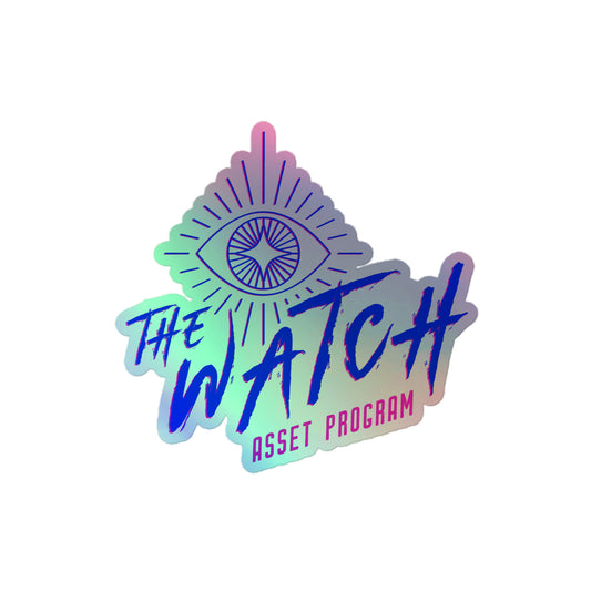 The Watch - Asset Program Holographic Sticker