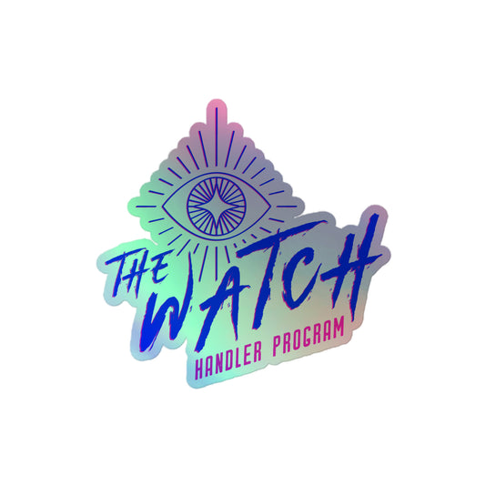 The Watch - Handler Program Holographic Sticker