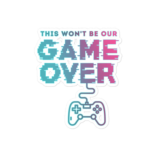 "Game Over" Sticker