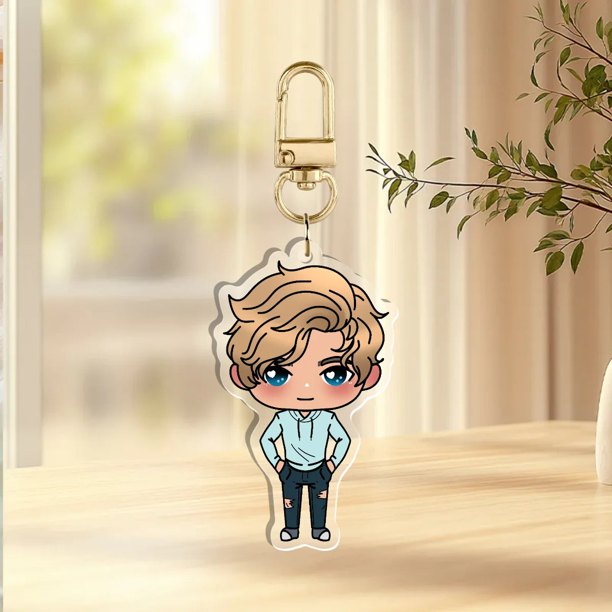 Arlo Chibi Acrylic Keychain