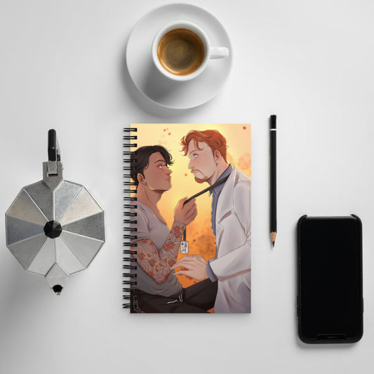 Atticus and Jericho Spiral Notebook
