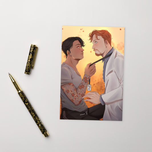 Atticus and Jericho Postcard