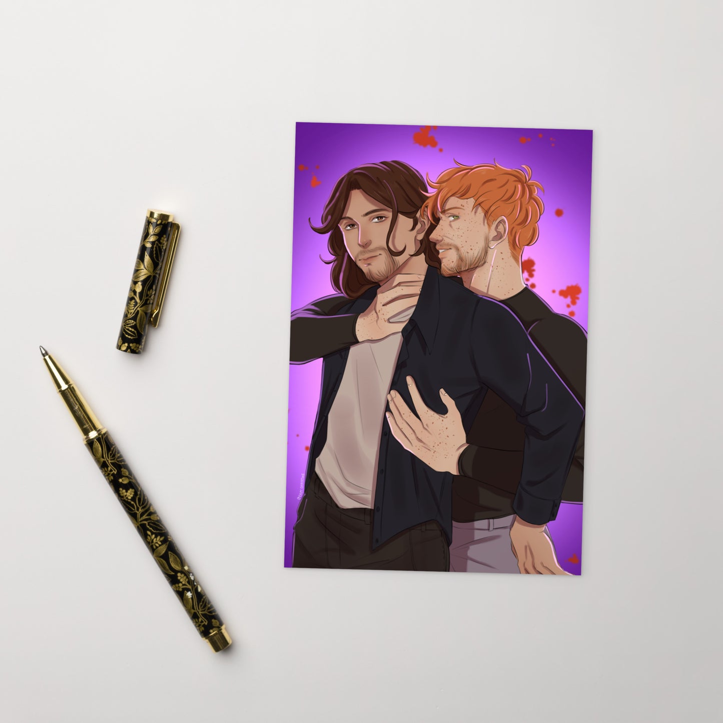 Archer and Mac Postcard
