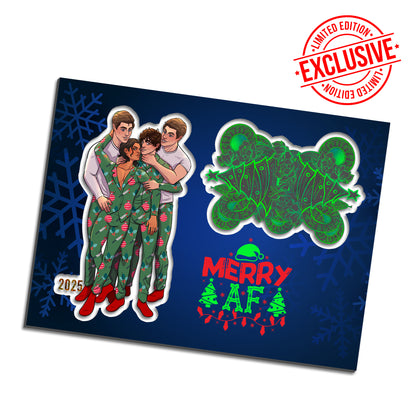 Christmas Limited Edition Core Four Standee 2025