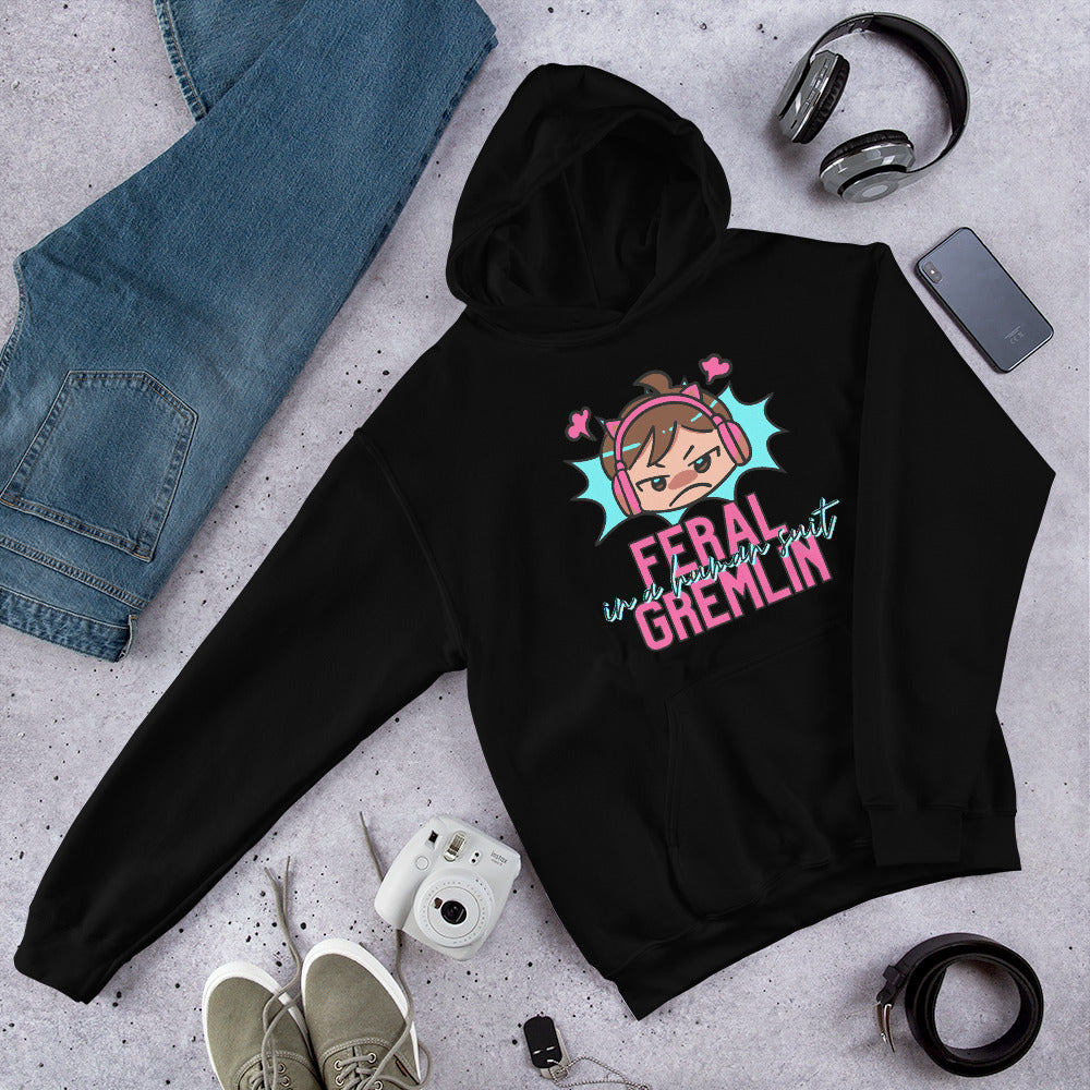 "Feral Gremlin" Unisex Hoodie