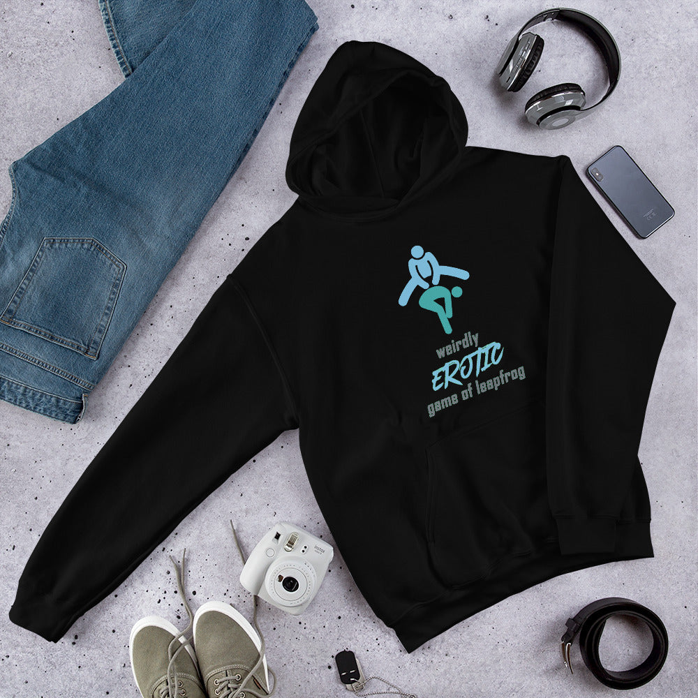 "Weirdly Erotic Game of Leapfrog" Unisex Hoodie