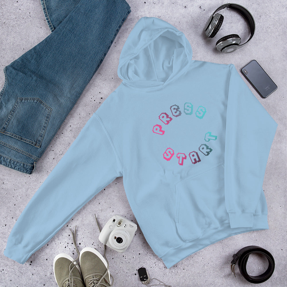 "Press Start" Unisex Hoodie