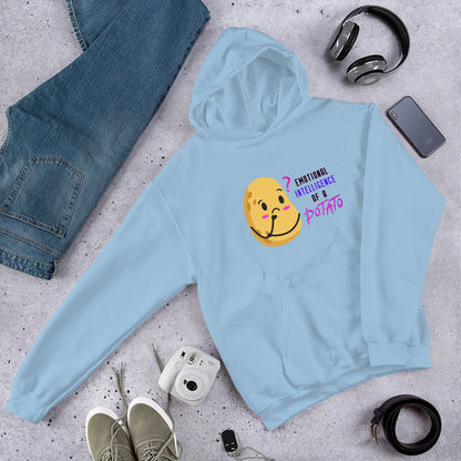 "Emotional Intelligence of a Potato" Unisex Hoodie