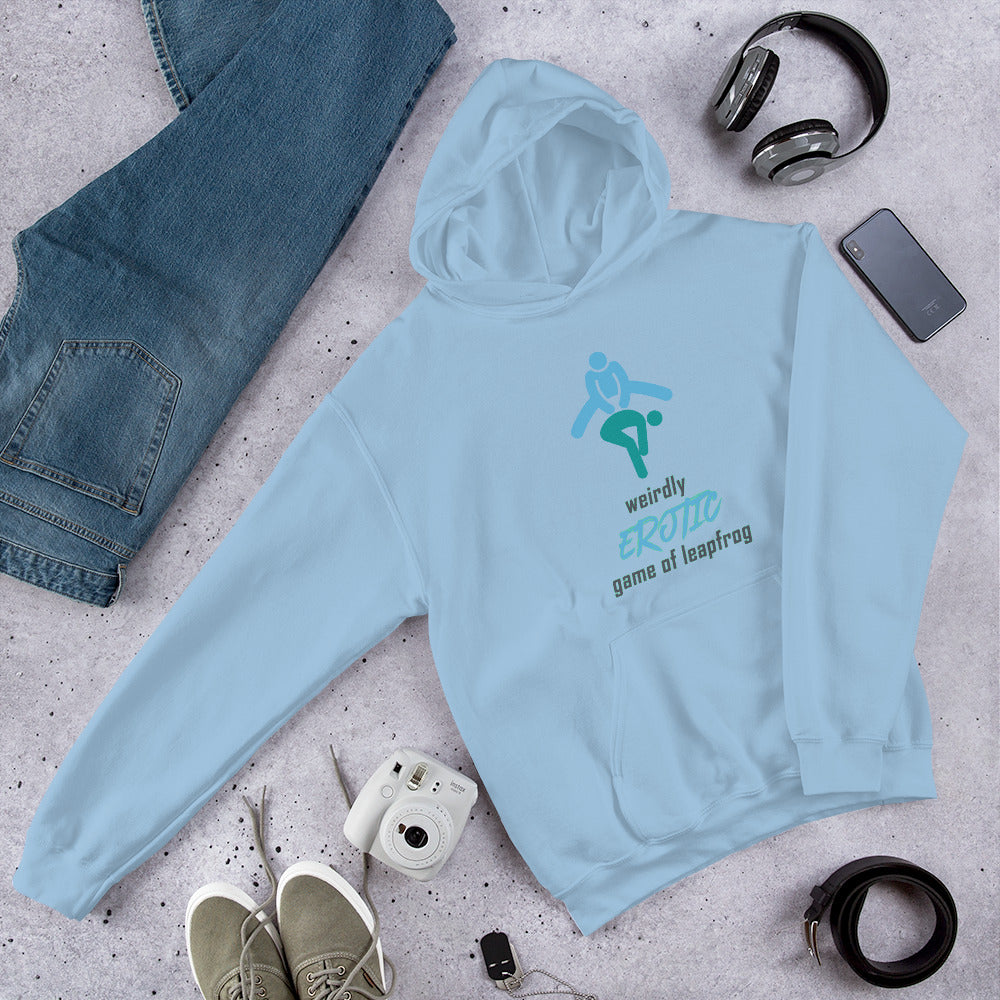 "Weirdly Erotic Game of Leapfrog" Unisex Hoodie