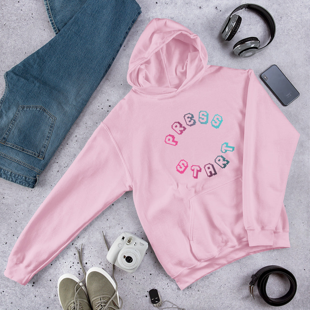 "Press Start" Unisex Hoodie