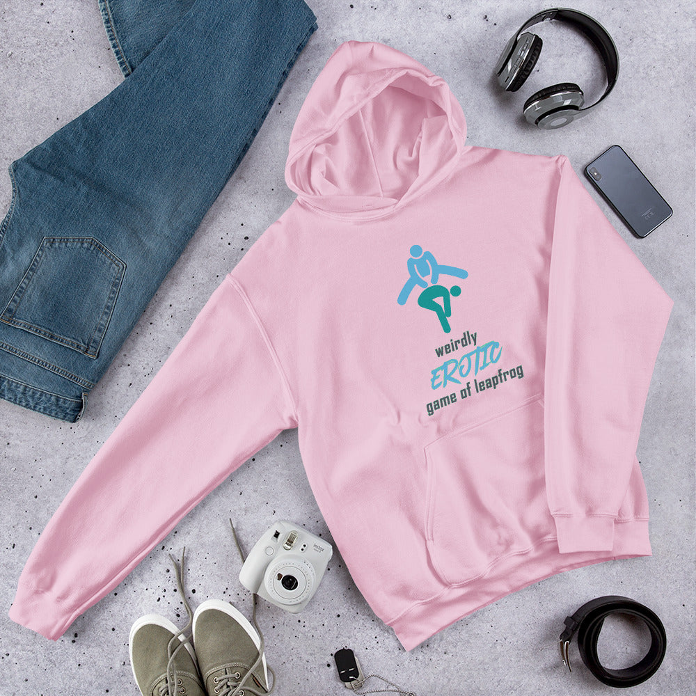 "Weirdly Erotic Game of Leapfrog" Unisex Hoodie