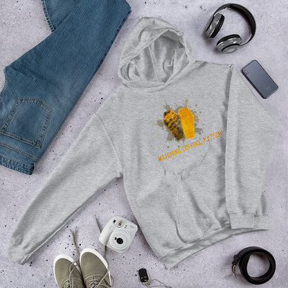 "Matching Coffins, Kitten" Unisex Hoodie