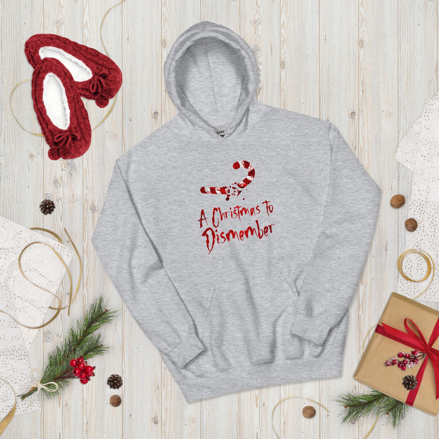 "A Christmas to Dismember" Unisex Hoodie