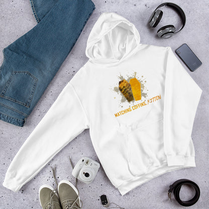 "Matching Coffins, Kitten" Unisex Hoodie