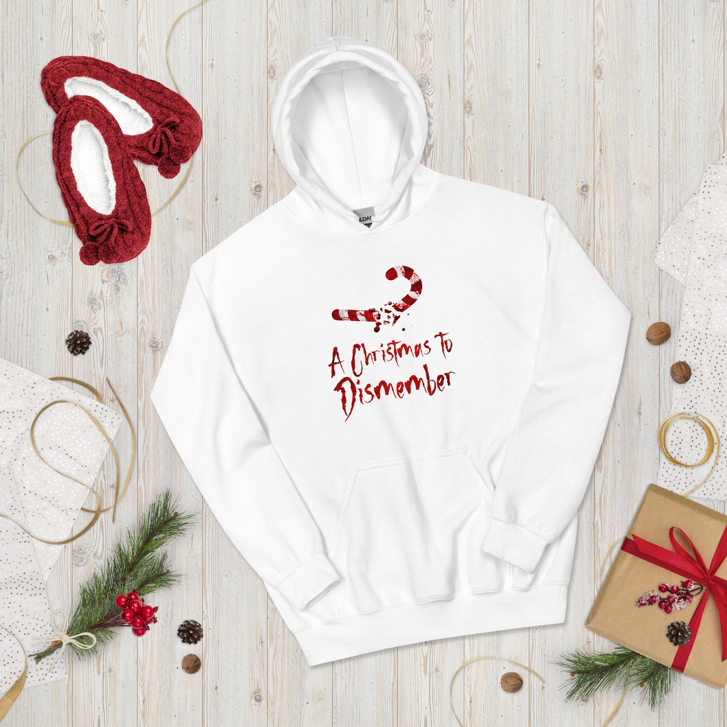 "A Christmas to Dismember" Unisex Hoodie