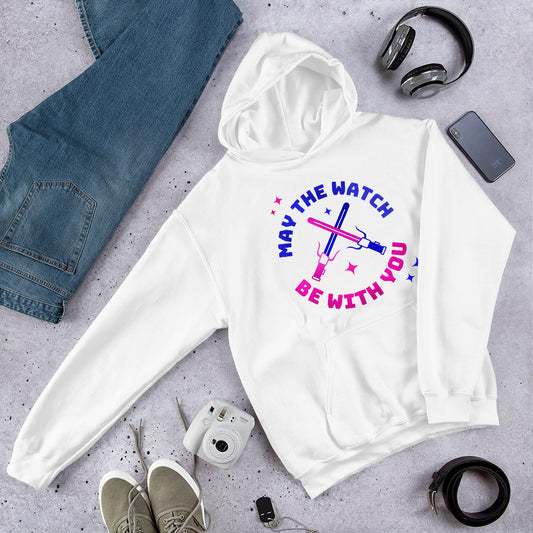 "May the Watch Be With You" Unisex Hoodie