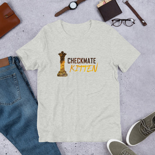 "Checkmate Kitten" Unisex T-Shirt