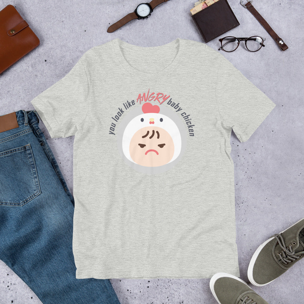 "Angry Chicken" Unisex T-Shirt