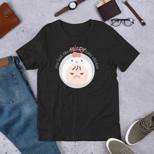 "Angry Chicken" Unisex T-Shirt