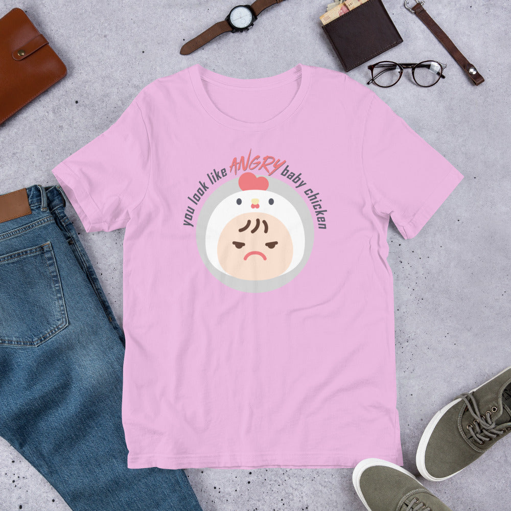 "Angry Chicken" Unisex T-Shirt
