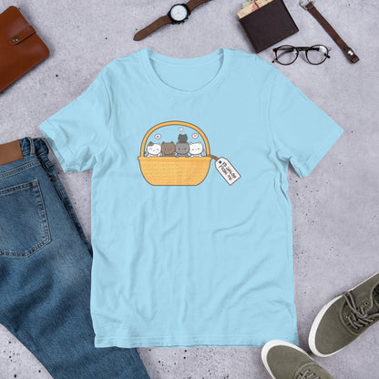"Basket of Kittens" Unisex T-Shirt