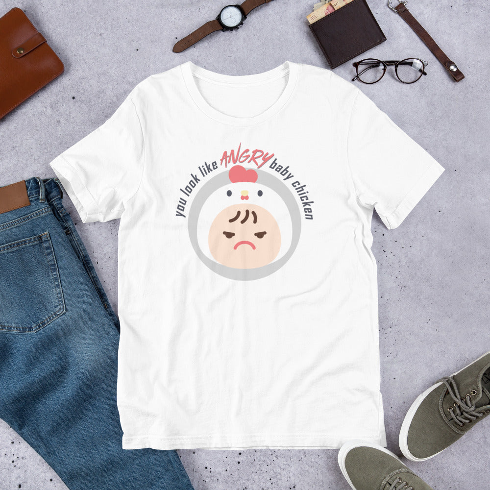 "Angry Chicken" Unisex T-Shirt