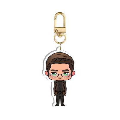 August Chibi Acrylic Keychain