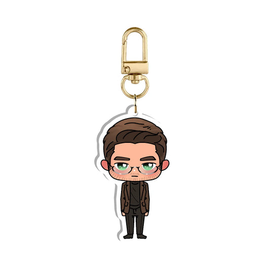 August Chibi Acrylic Keychain