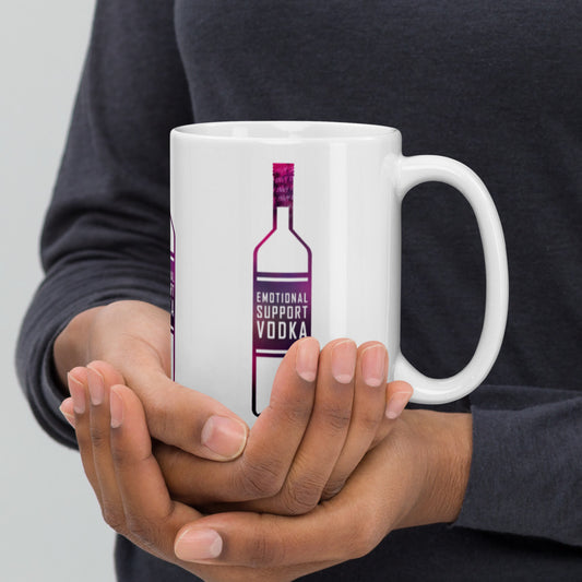 "Emotional Support Vodka" Mug