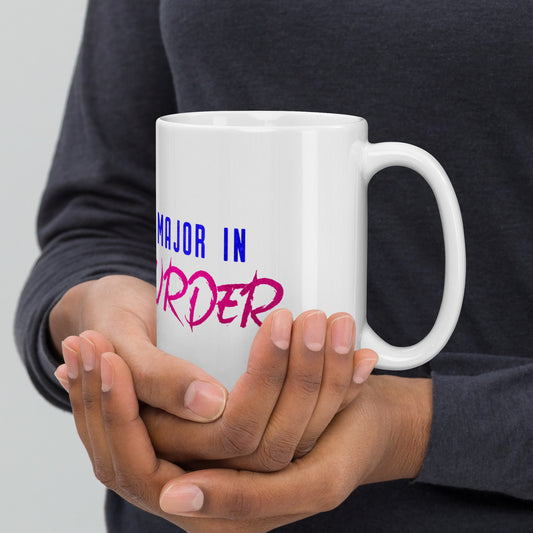 "I Major in Murder" Mug