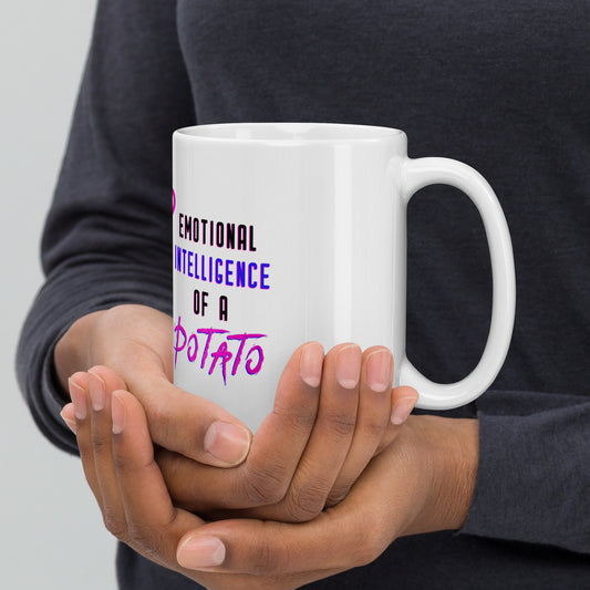 "Emotional Intelligence of a Potato" Mug