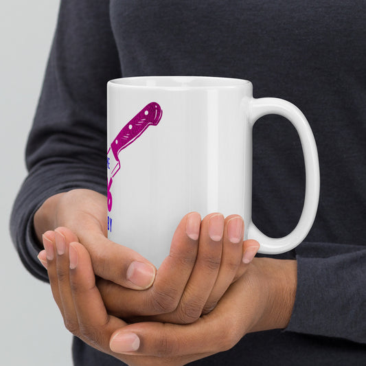 "24% Less Stabby" Mug